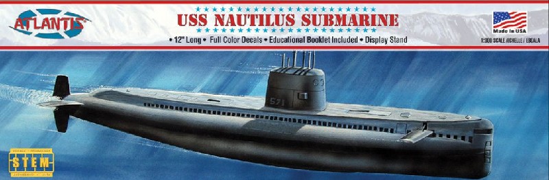 Atlantis SSN 571 Nautilus Submarine