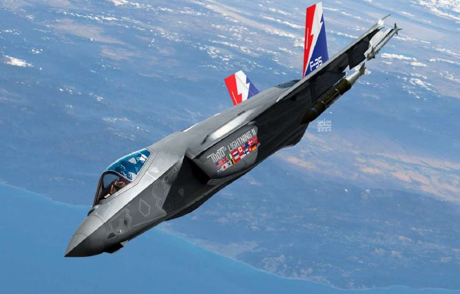 Academy 1/72 F-35A Lightning II "1000th"