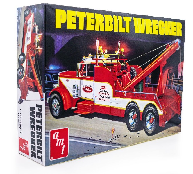 AMT Peterbilt 359 Wrecker 1/25 Model Kit (Level 3)