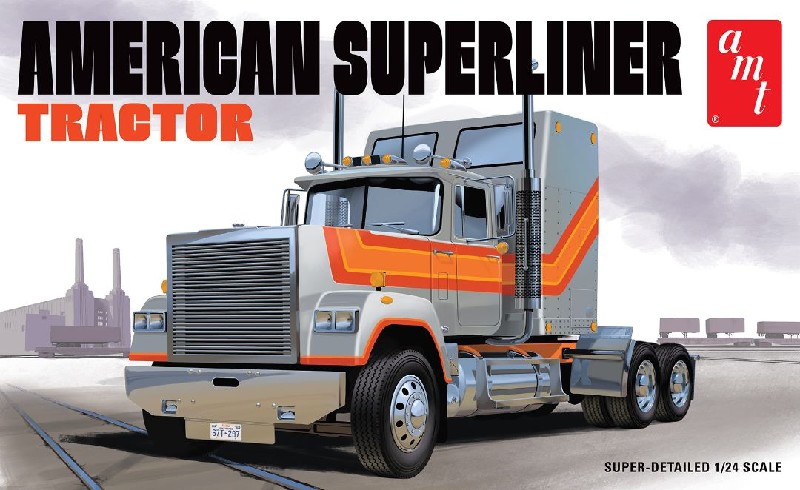 AMT American Superliner Semi Tractor 1/24 Model Kit (Level 3)