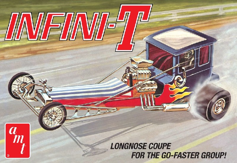 AMT Infini-T Custom Dragster 1/25 Model Kit (Level 2)