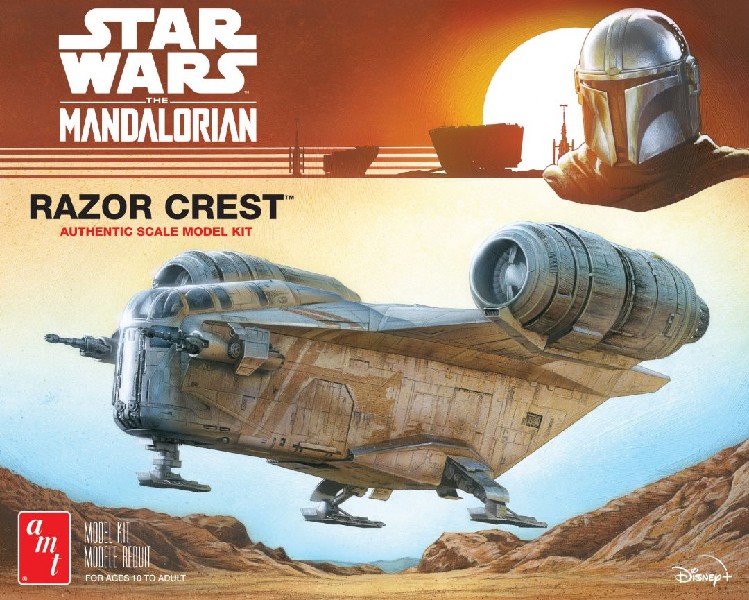 AMT Star Wars: Mandalorian Razor Crest 1/72 (Level 2)