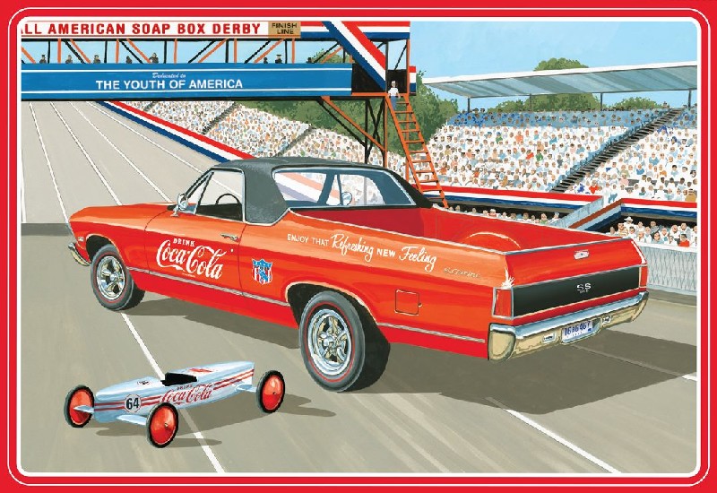 AMT 1968 Chevy El Camino SS (Coca-Cola) 1/25 (Level 3)