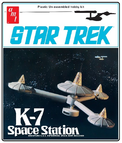 AMT 1/7600 Star Trek K-7 Space Station