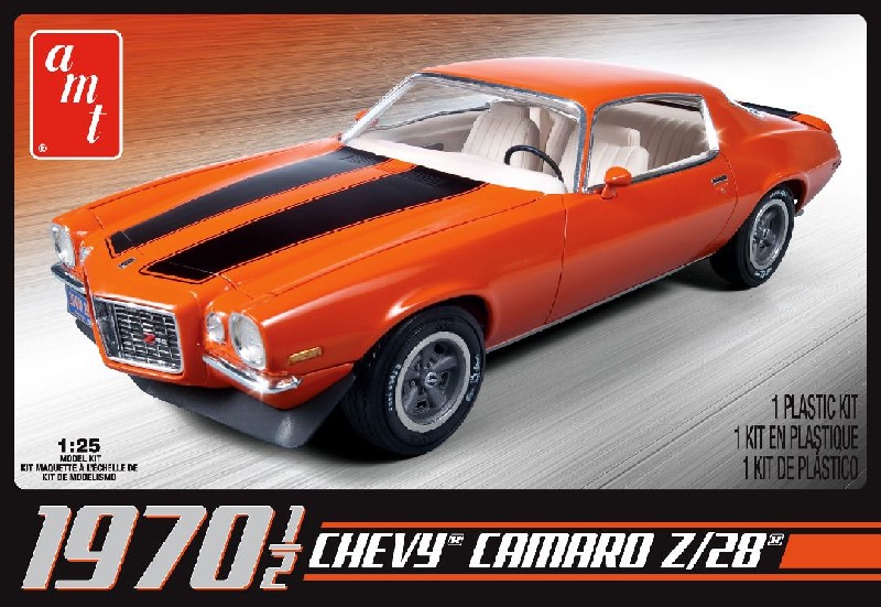 AMT 1970 1/2 Chevy Camaro Z/28 1/25 Model Kit (Level 2)
