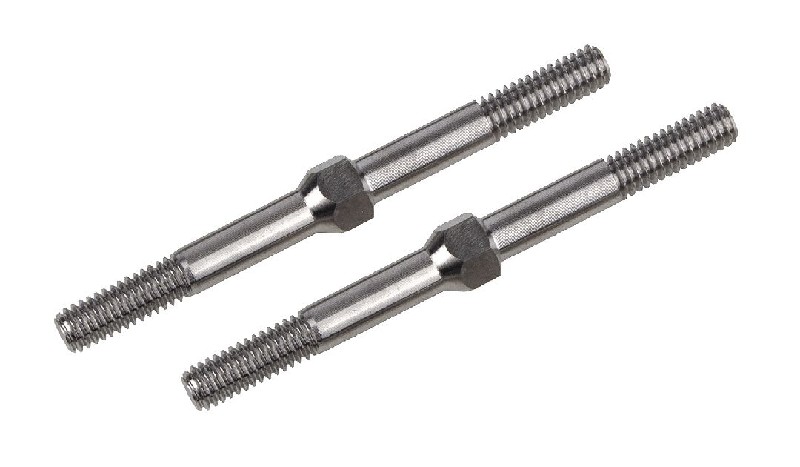 Associated 1;8 scale FT Titanium Turnbuckles, 4x50mm