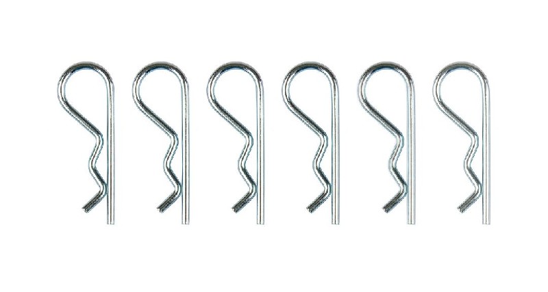Team Associated Large Body Clip Set (6)