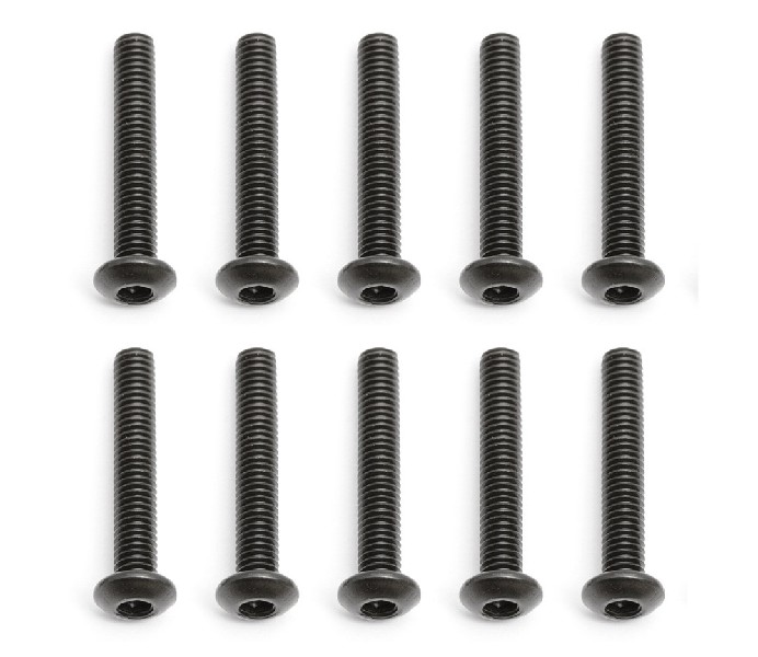 Team Associated M3x18mm Button Head Cap Screw (10)