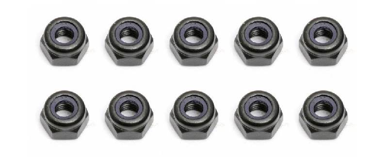 Team Associated 3mm Locknut (10)