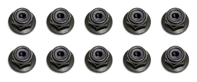 Team Associated M3 Flanged Locknut (10)
