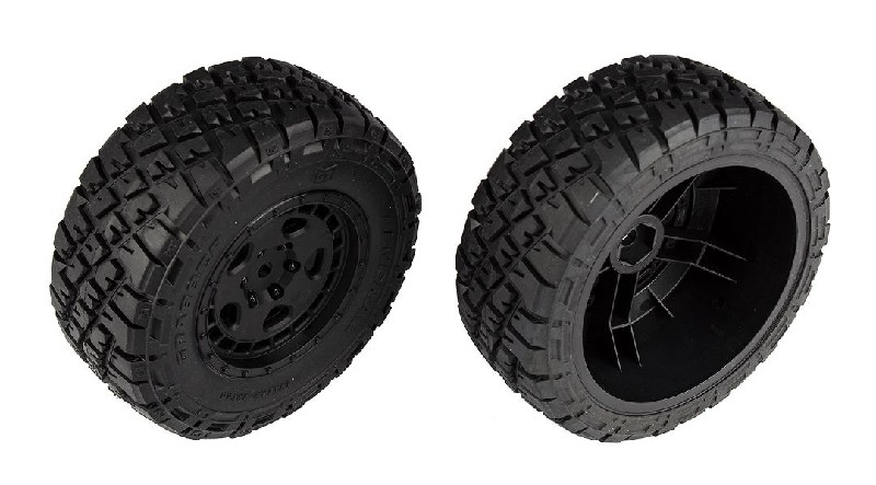 Team Associated Pro4 SC10 Off-Road Tires & Fifteen52 Wheels, mtd