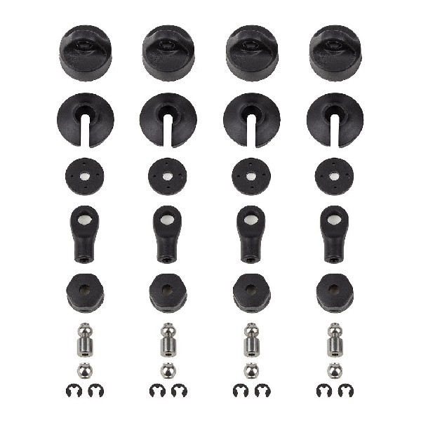 Team Associated RIVAL MT8 Shock Parts Set