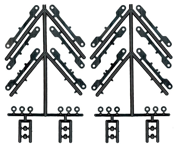 Team Associated Arm Mount Shims, Balls, Wheelbase Shims