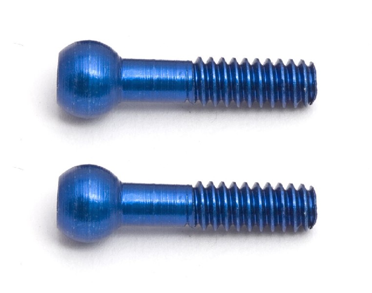 Team Associated FT Roll Bar Ballstud (Blue) (2)