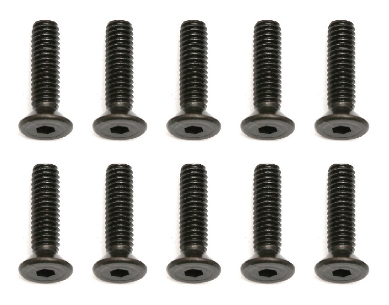 Team Associated M2.5x10mm Flat Head Counter Sunk Screw (10pcs)