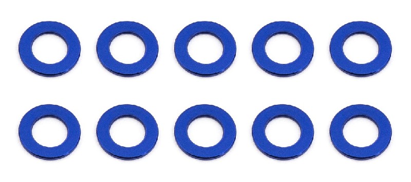 Team Associated FT Aluminum Ballstud Washers 5.5x0.5 mm (10)