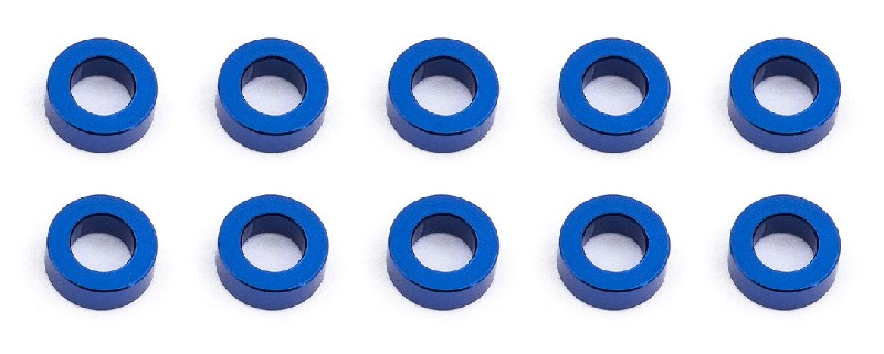 Team Associated FT Aluminum Ballstud Washers 5.5x1.5 mm (10)