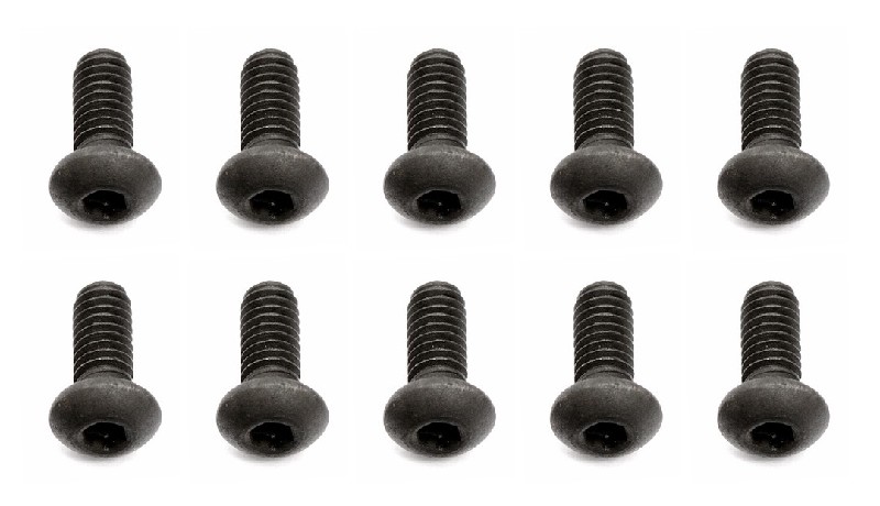 Team Associated M2.5x6mm Button Head Counter Sunk Screw (10pcs)