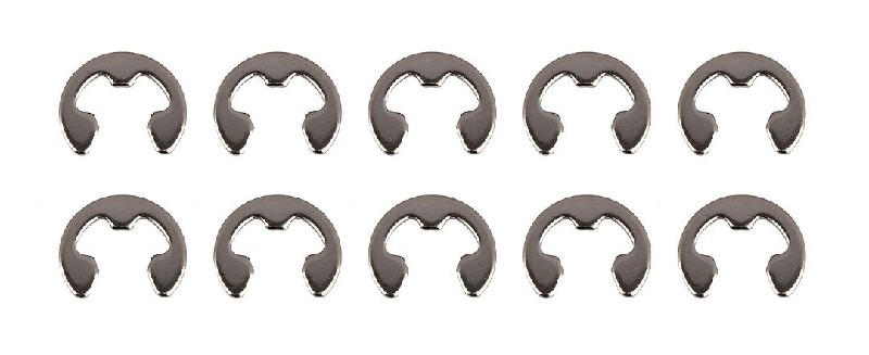 Team Associated E-Clips, 3.2 x 7.0 x 0.6mm