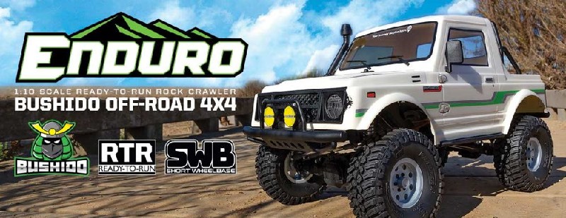 Element RC 1/10 Enduro Bushido 4x4 RTR - White