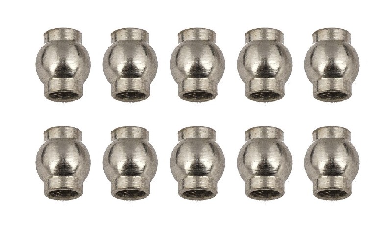 Team Associated CR12 Pivot Balls, 5.0mm, short neck
