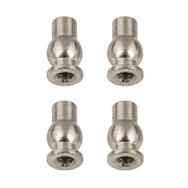 Team Associated CR12 Pivot Balls, 5.0mm, long neck