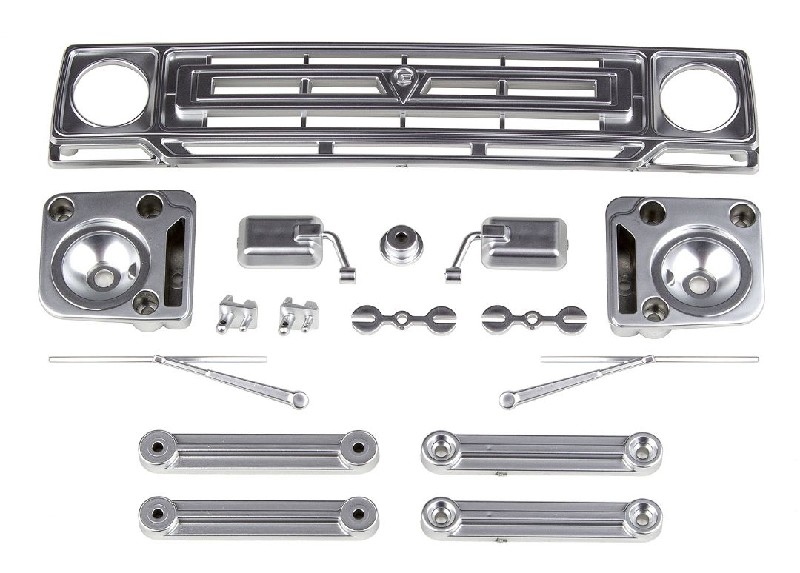 Element RC Sendero Body Accessories, satin chrome
