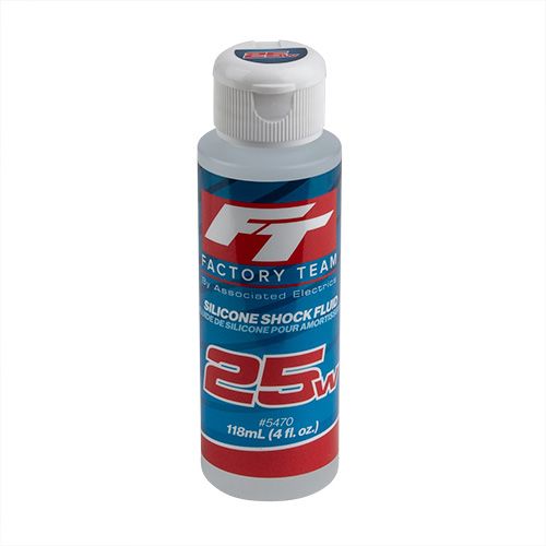 Team Associated FT Silicone Shock Fluid (4oz)(25wt, 275cSt)