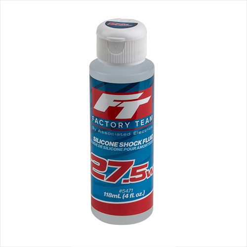 Team Associated FT Silicone Shock Fluid (4oz)(27.5wt, 313cSt))