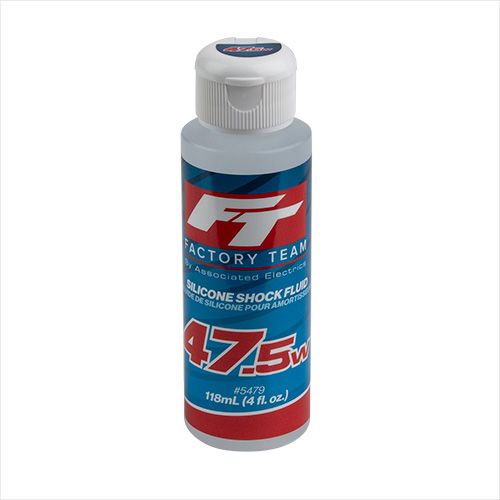 Team Associated FT Silicone Shock Fluid (4oz)(47.5wt, 613cSt)