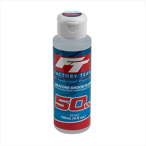 Team Associated FT Silicone Shock Fluid (4oz)(50wt, 650cSt)