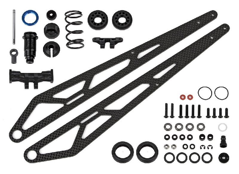 Team Associated DR10M FT Suspension Wheelie Bar Conversion