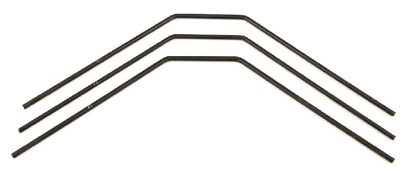 Team Associated RC8B3 FT Rear Anti-roll Bars, 2.2-2.4mm