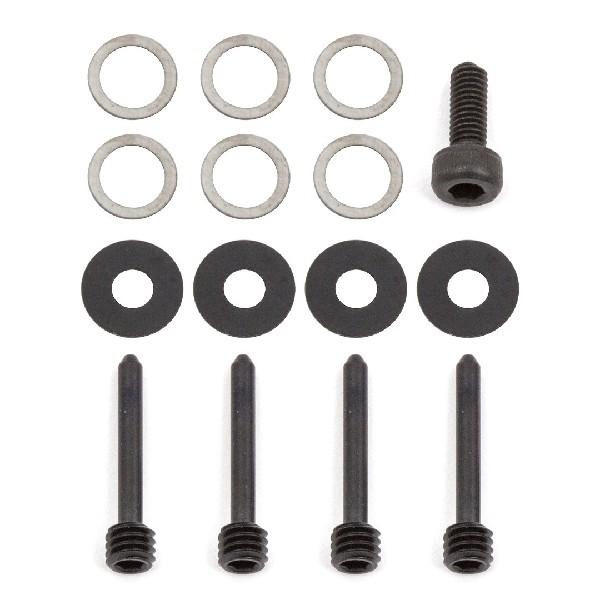 Team Associated Clutch Shoe Pins, 4-shoe