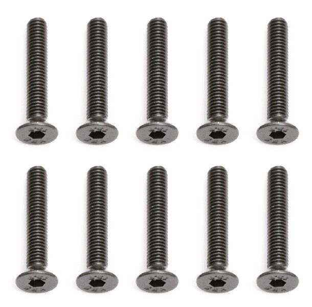 Team Associated M3x18mm Flat Head Counter Sunk Screw (10pcs)