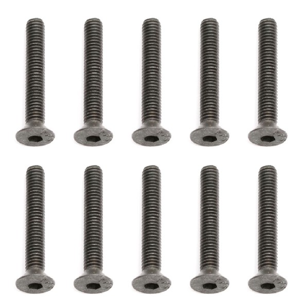 Element RC Screws, M3x24mm FHCS Flat Head Counter Sunk Screws