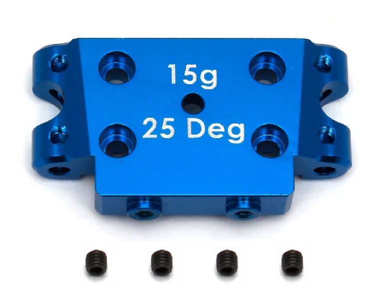 Team Associated FT Aluminum Bulkhead, 25°
