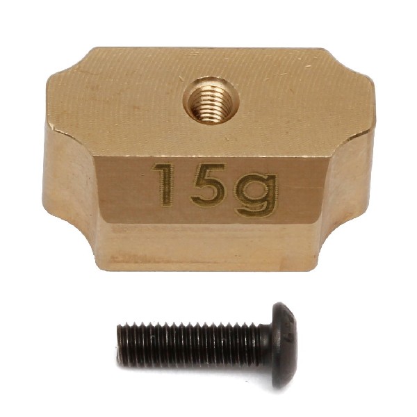 Team Associated FT Front Bulkhead Weight, 15g