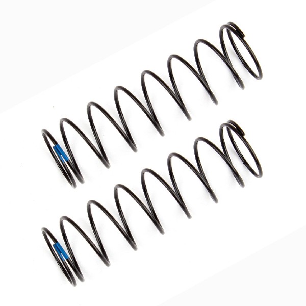 Team Associated Rear Shock Springs, blue, 2.20 lb/in, L61mm