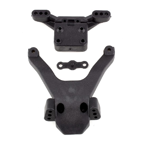 Team Associated RC10B6.3 Front Top Plate and Ballstud Mount