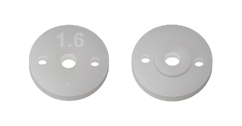 Team Associated FT 13mm Shock Pistons, 2.0mm, 2x1.6