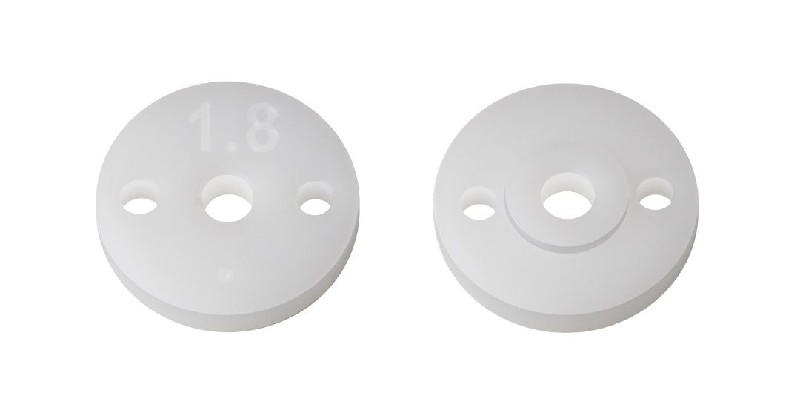 Team Associated FT 13mm Shock Pistons, 2.0mm, 2x1.8