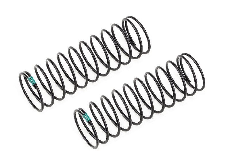 Team Associated 13mm Rear Shock Springs, green 1.8lb/in