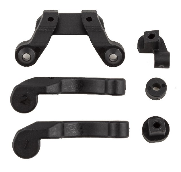 Team Associated RC10B6.4 Front Wing Mount and Fan Mounts