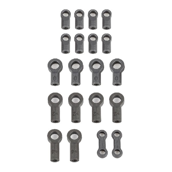 Team Associated RC10B6.4 13mm Shock Rod End Set