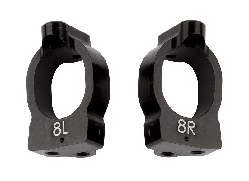 Team Associated RC10B74 FT Caster Blocks, 8°