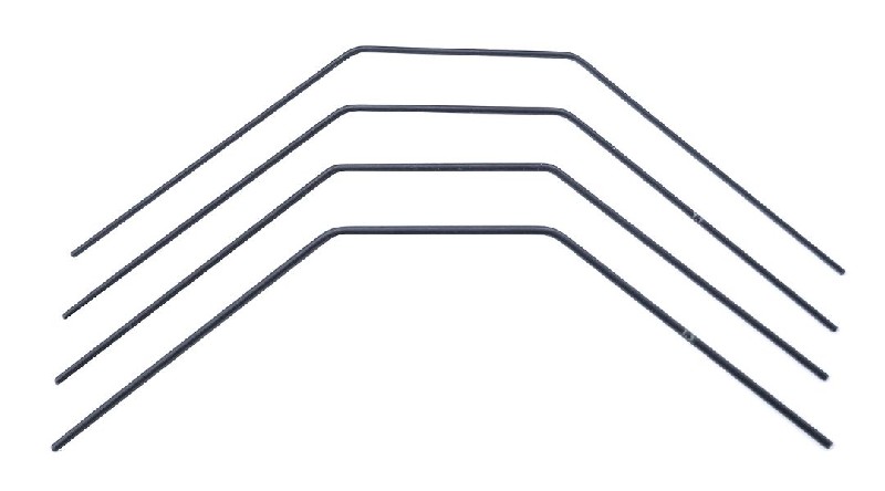 Team Associated RC10B74.1 Anti-roll Bar Set, 1.0-1.3mm
