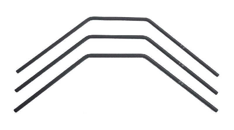 Team Associated RC10B74.1 Anti-roll Bar Set, 1.8-2.0mm