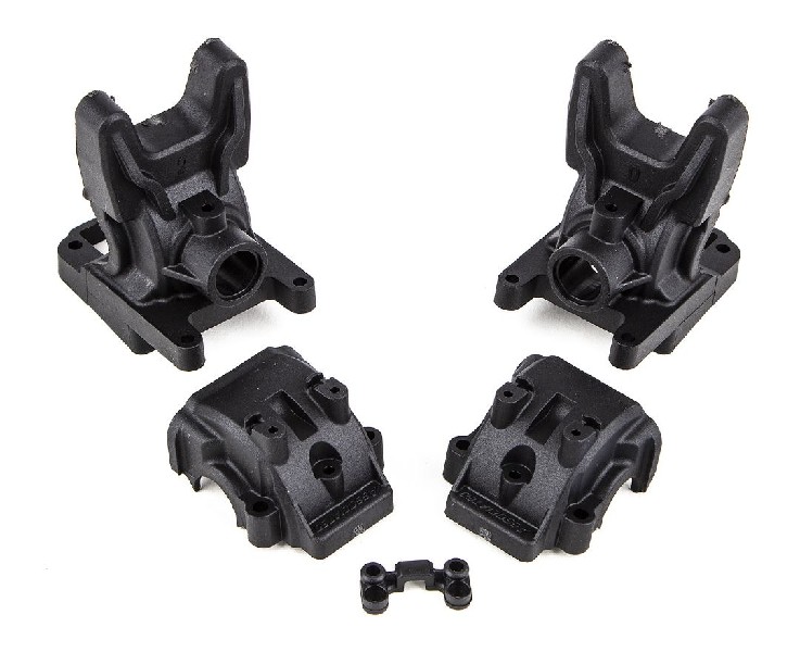 Team Associated RC10B74.2 Front Gearboxes, 0 And 2 Diff Heights