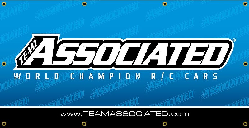 Team Associated Vinyl Banner 60x30